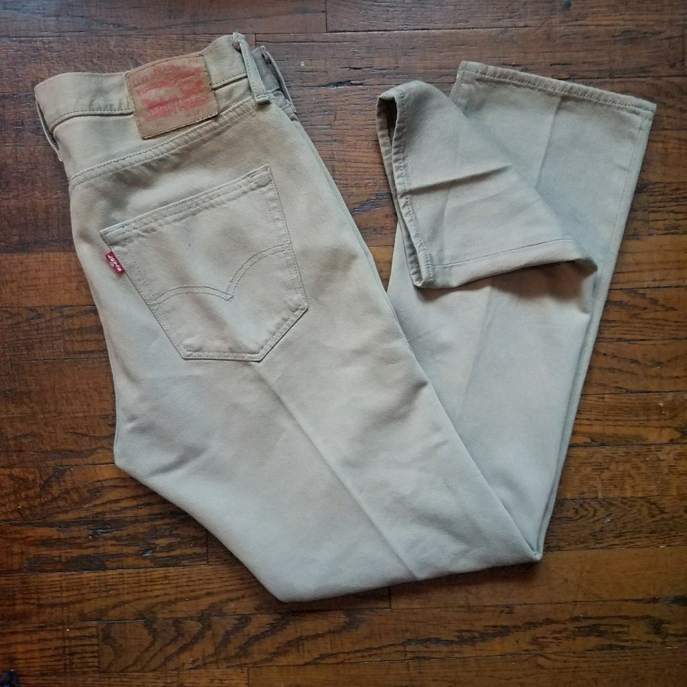 Beige 501 levis